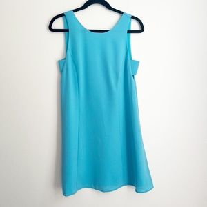 NWT Crosby by Mollie Burch Collins Dress in Bright Aqua, Size S